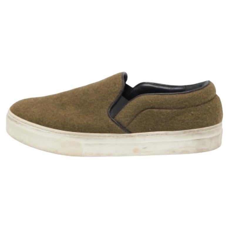 Celine, scarpe da ginnastica in pelliccia Greene & Greene Slip On Taglia 38 in vendita