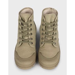 Celine Green Logo Lace-Up Boots EU 38 Made in Italy