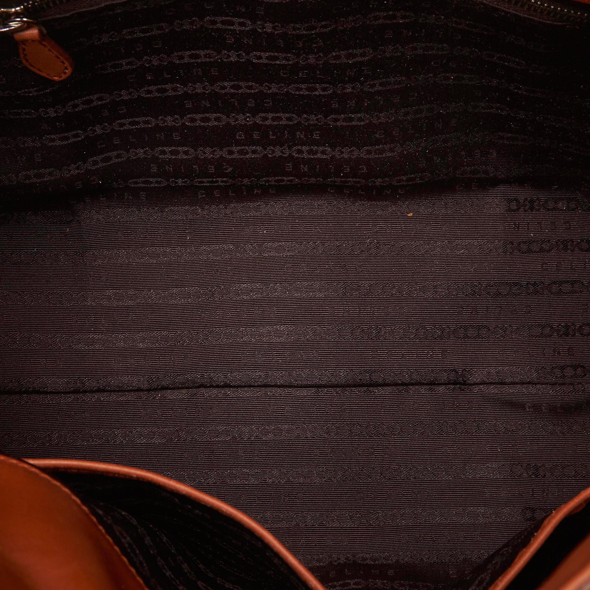 Celine Green Patent Leather Shoulder Bag 1