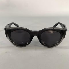 Lunettes de soleil en acétate gris de Celine
