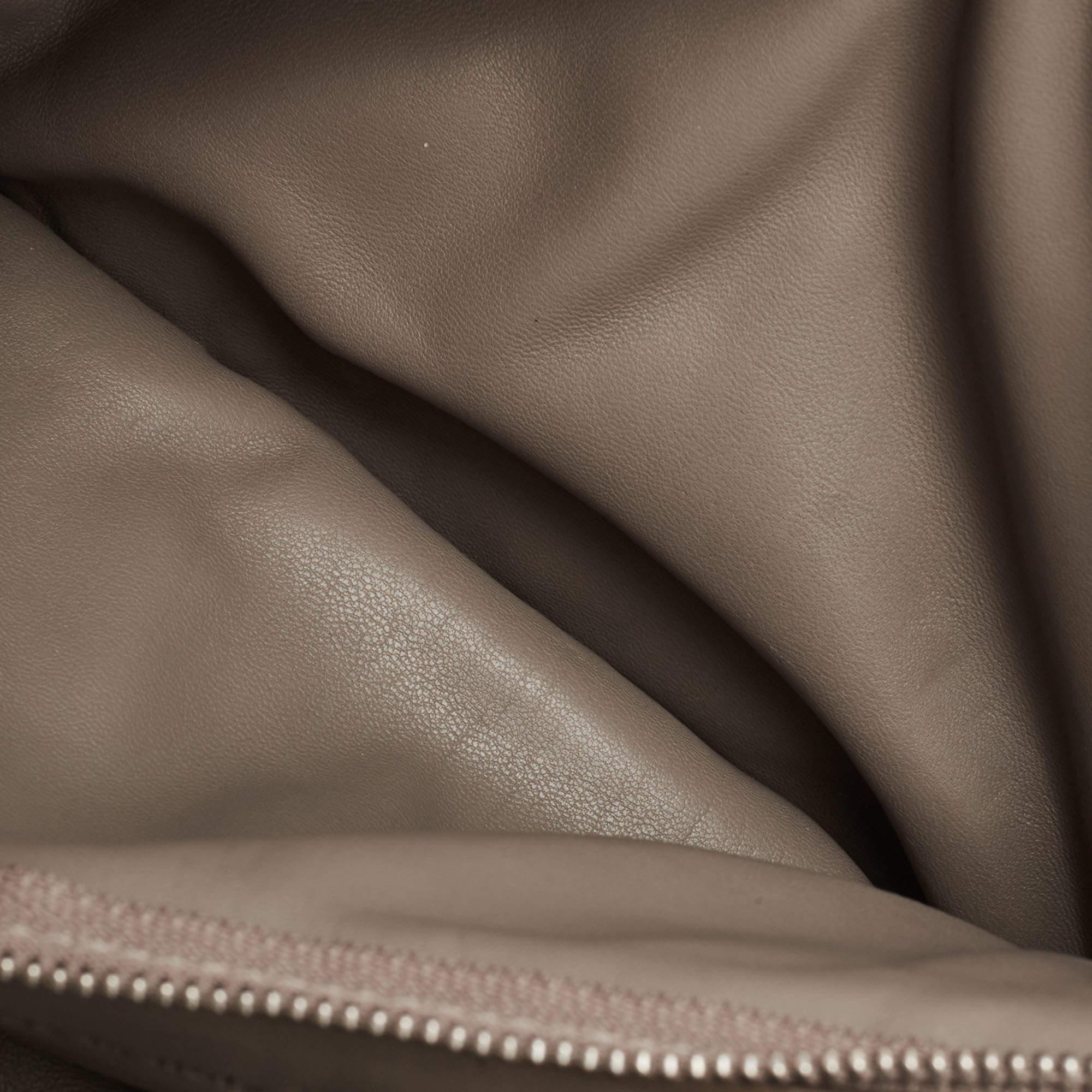 Celine Grey Leather Cartable Pillow Top Handle Bag 5