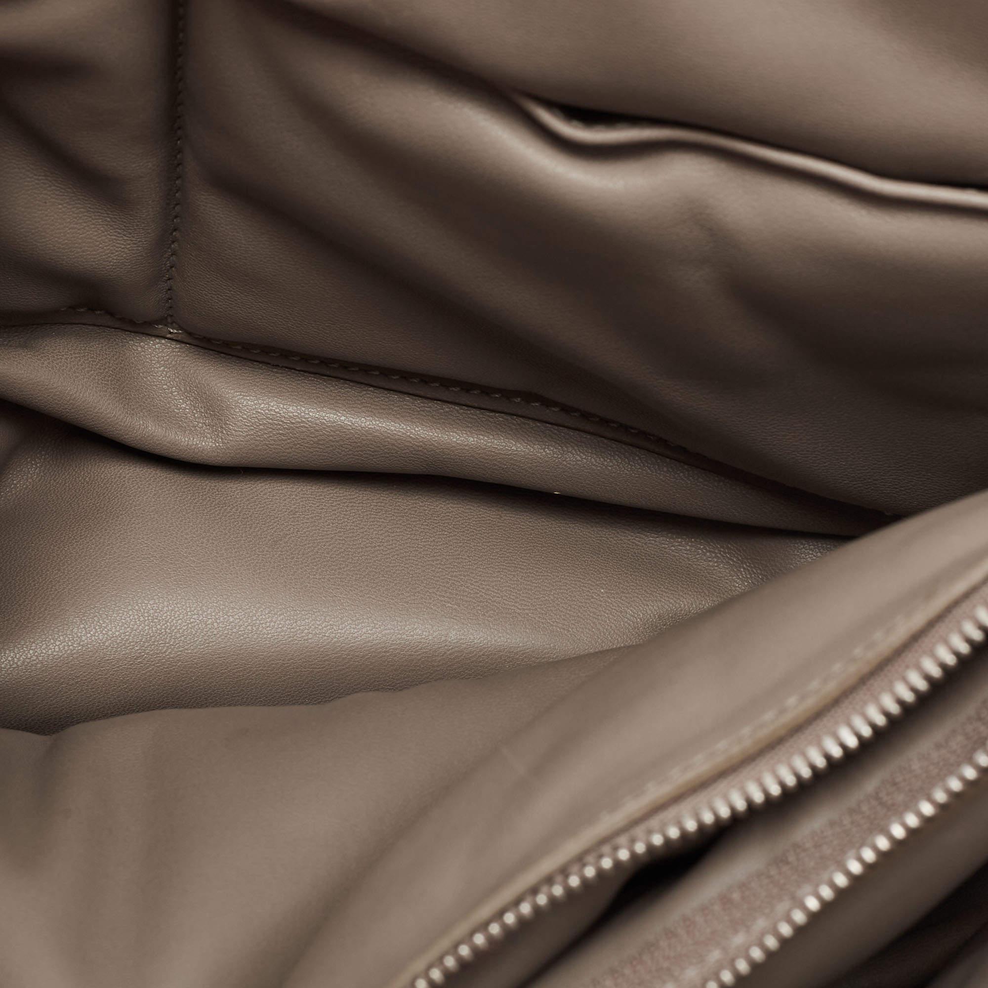 Celine Grey Leather Cartable Pillow Top Handle Bag 7