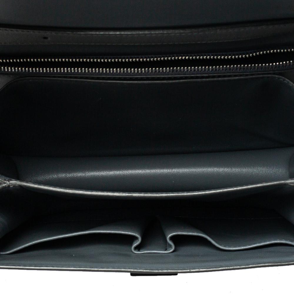 Celine Grey Leather Medium Classic Box Shoulder Bag 6