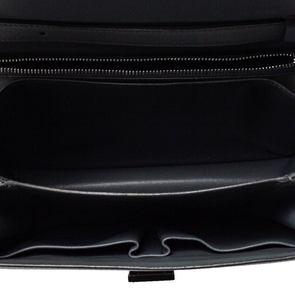 Celine Grey Leather Medium Classic Box Shoulder Bag 4