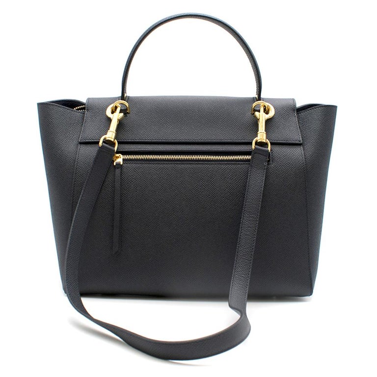 Celine Grey Micro Belt Bag in Smooth Leather - New Season at 1stdibs