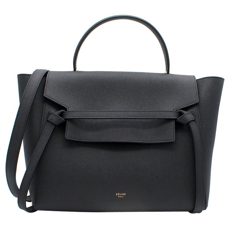 Celine Grey Micro Belt Bag in Smooth Leather - New Season at 1stDibs