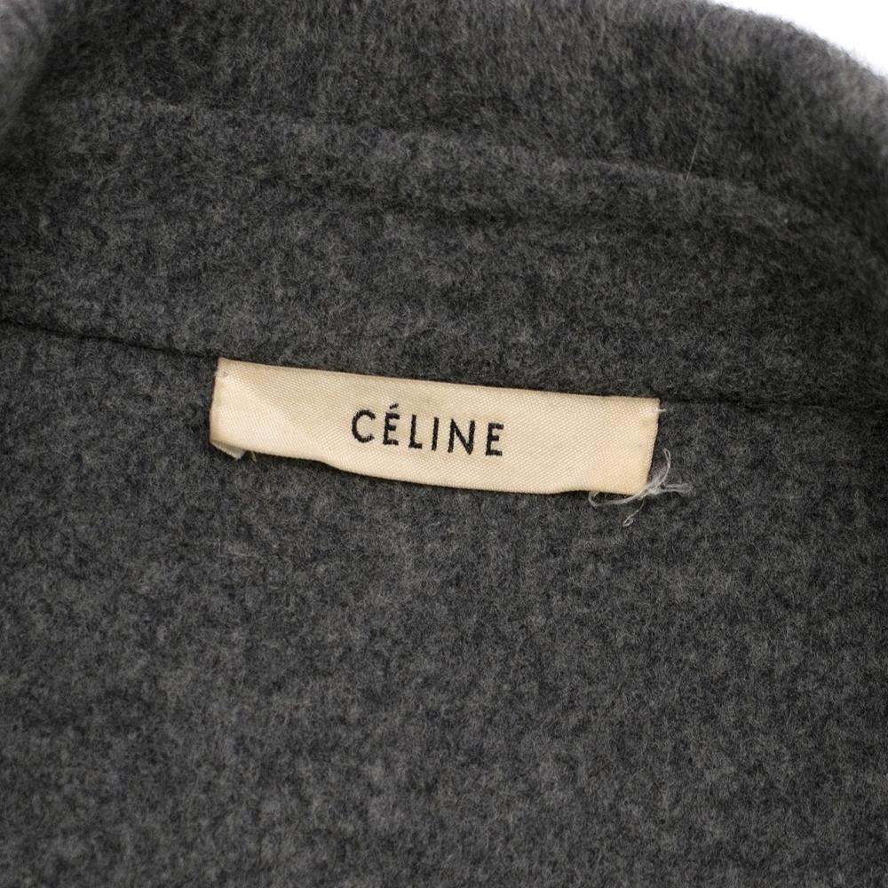 celine wool coat