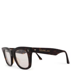 CELINE Havana brown clear or green SQUARE Sunglasses CL40057I