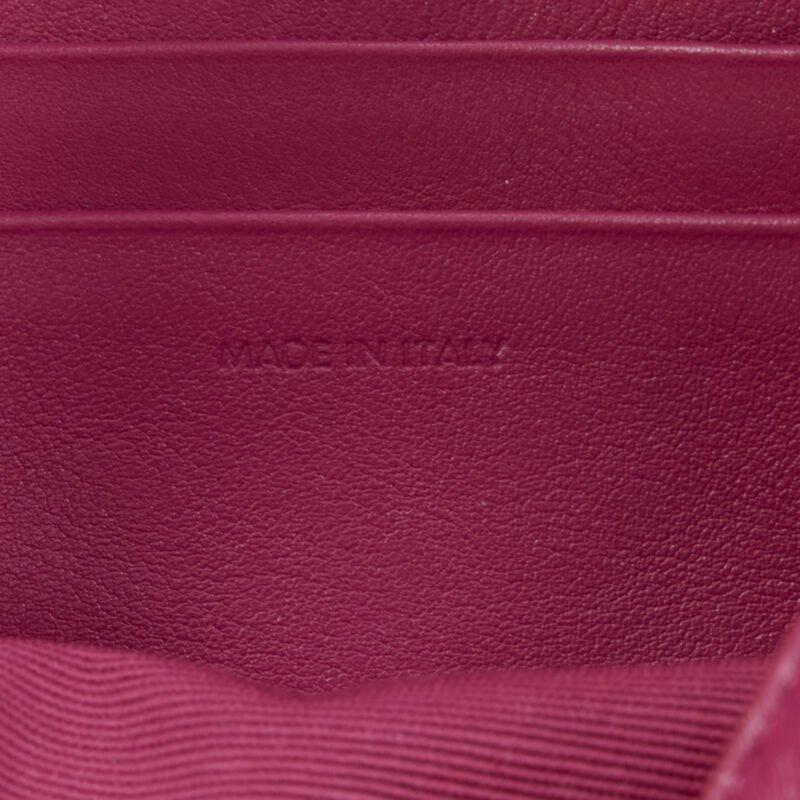 CELINE Hedi Slimane 2019 C Charm pink quilted small crossbody camera bag For Sale 7
