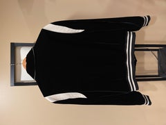 Celine Hedi Slimane Black Velvet Teddy Varsity Jacket RARE size 48