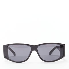 CELINE Hedi Slimane Triomphe CL40227U black gold logo acetate sunglasses