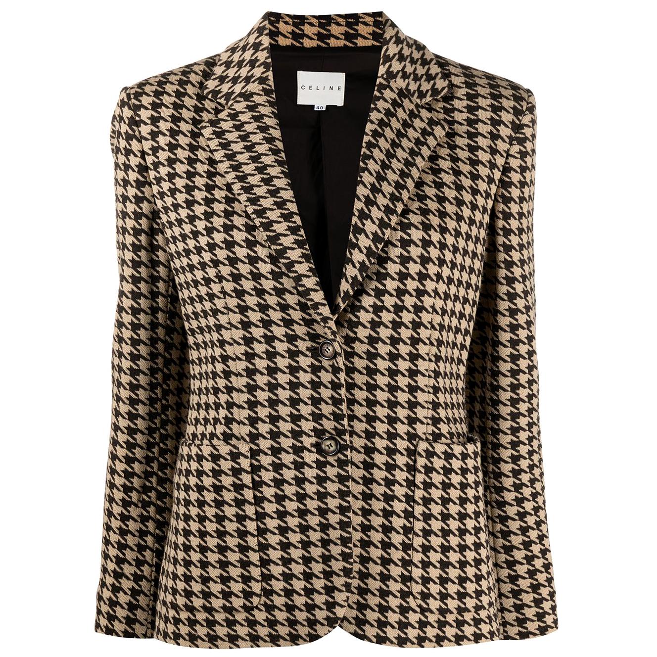 Celine herringbone coat Clearance