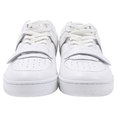Celine High Top CT. 02 Mid Sneakers in White Leather