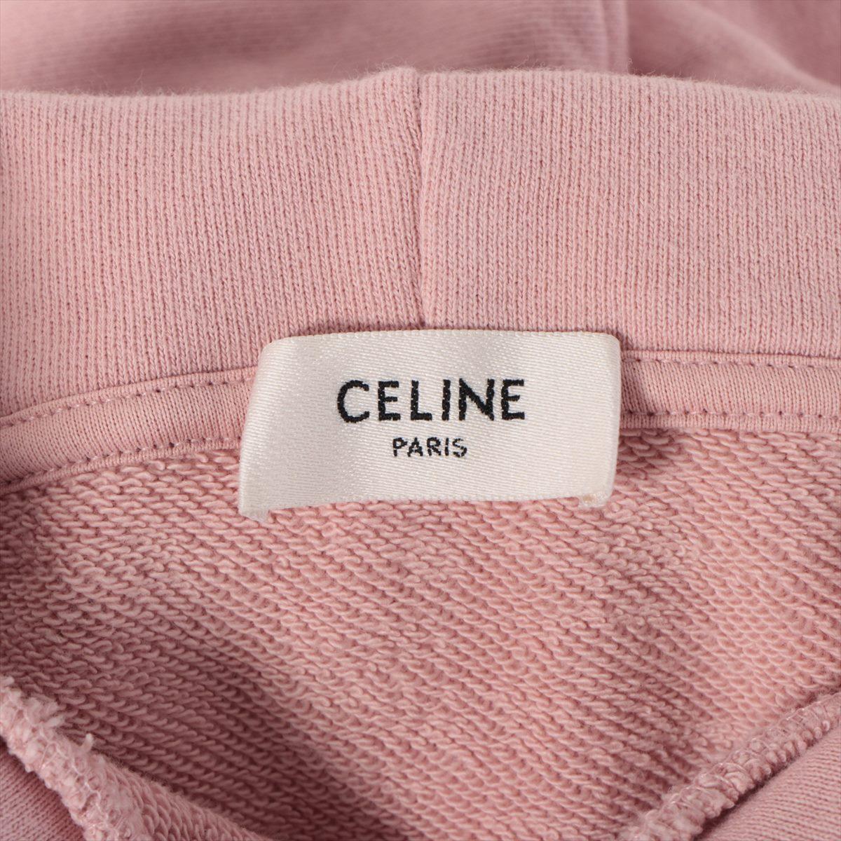 Celine Hoodie Sweatshirt Cotton Pink 1