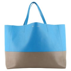 Celine Horizontal Bi-Cabas Tote Leather Large