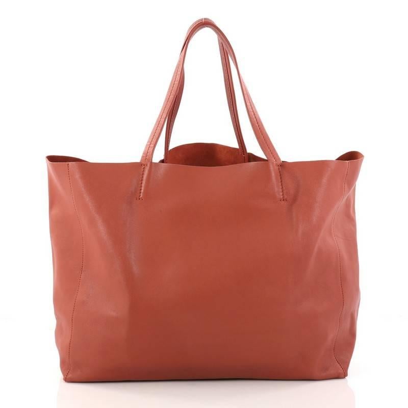 Celine Horizontal Cabas Tote Leather Large In Good Condition In NY, NY