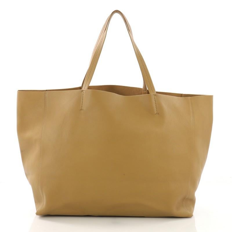 Celine Horizontal Cabas Tote Leather Large In Good Condition In NY, NY
