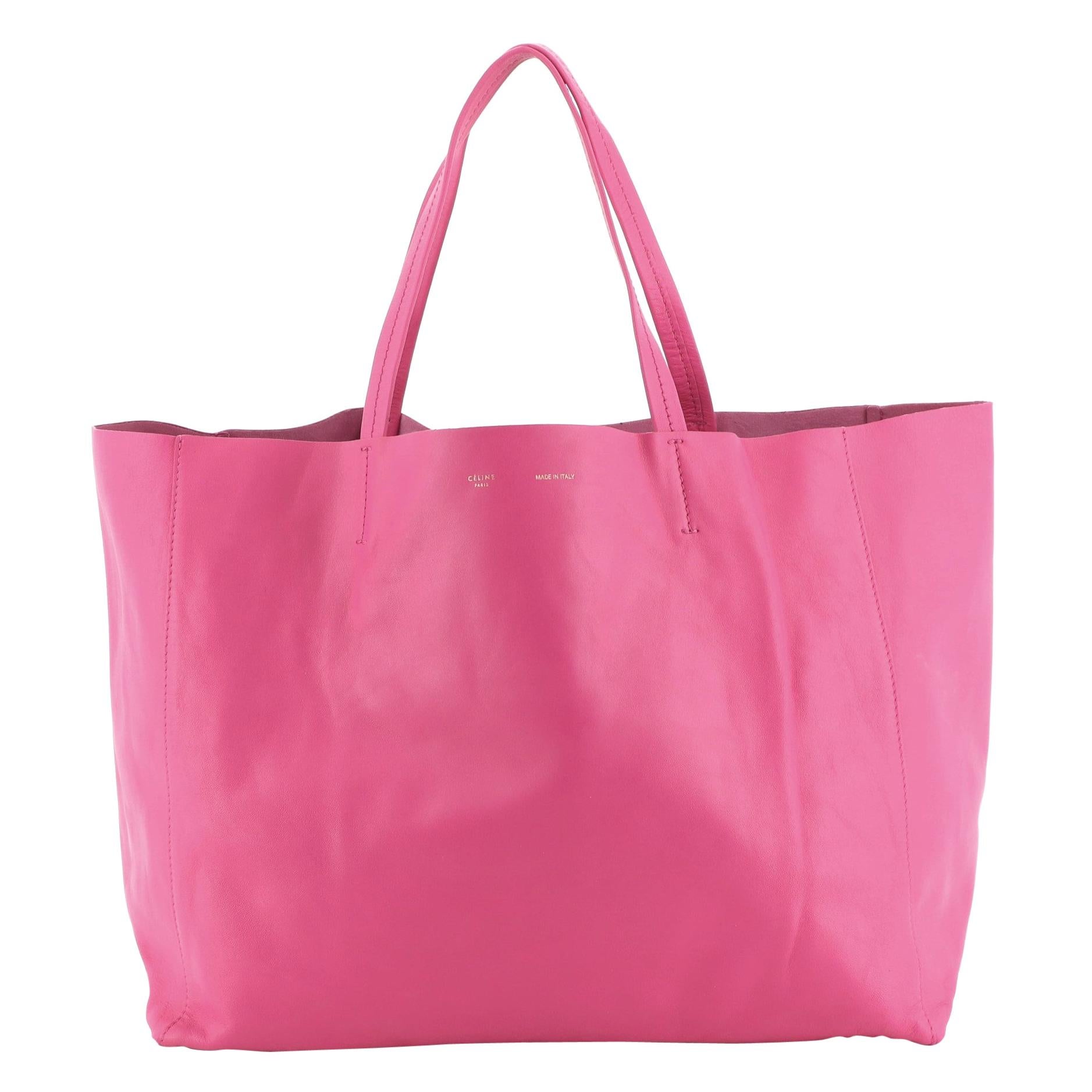 Celine Horizontal Cabas Tote Leather Large