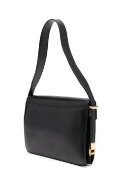 Celine Horsebit Box Black Shoulder Bag