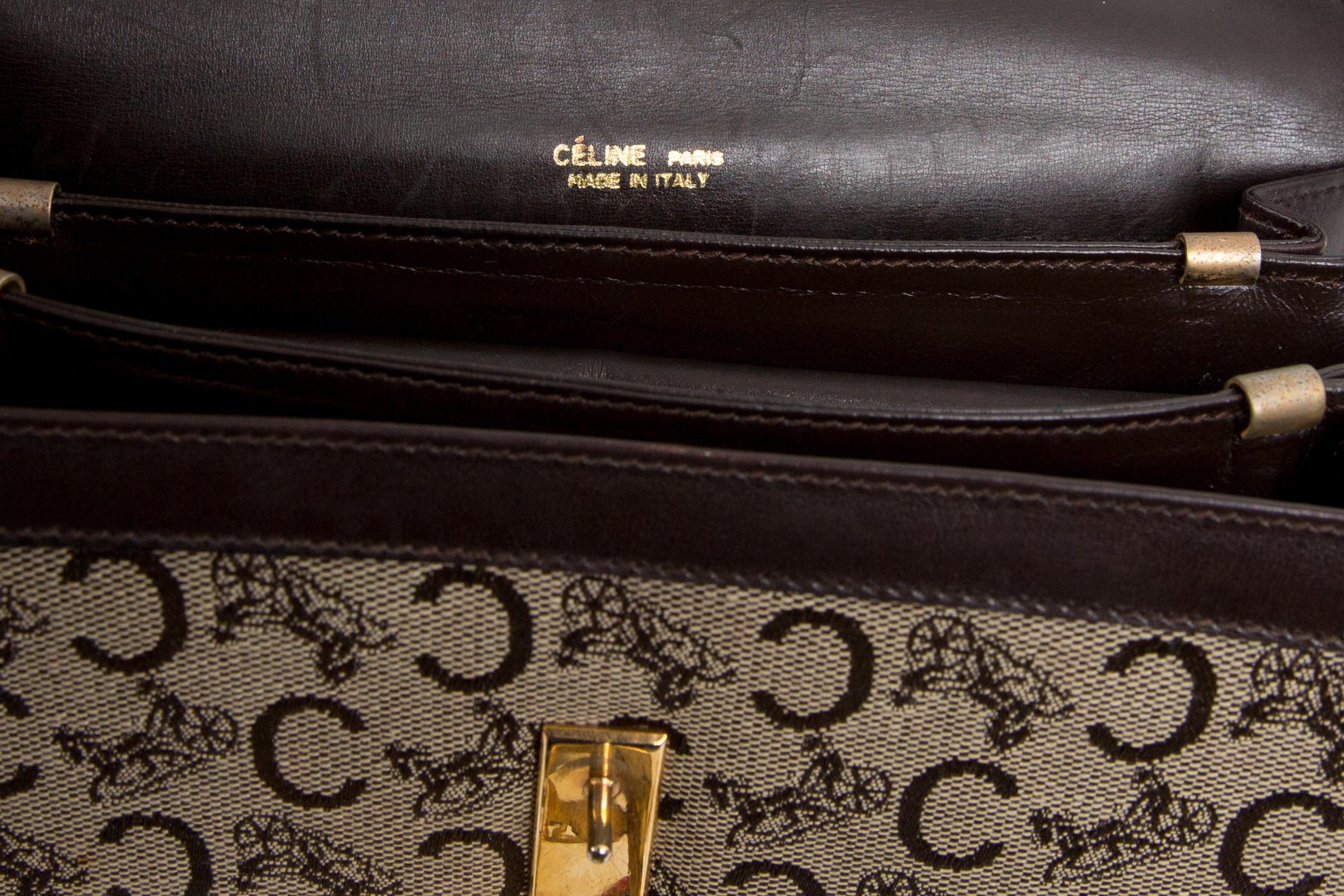De las mujeres Celine  Bolso de piel Horsebit en venta