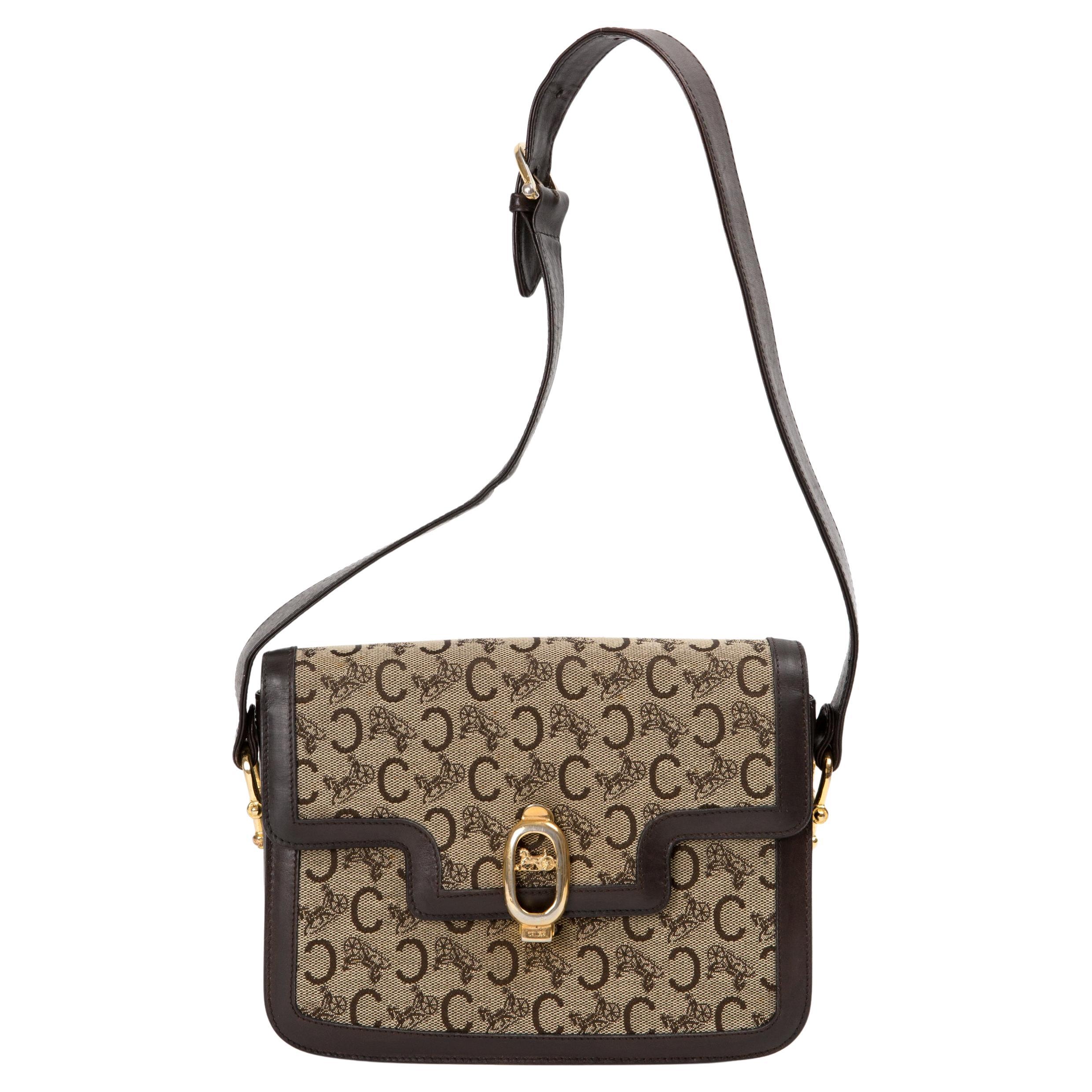 Celine  Bolso de piel Horsebit en venta