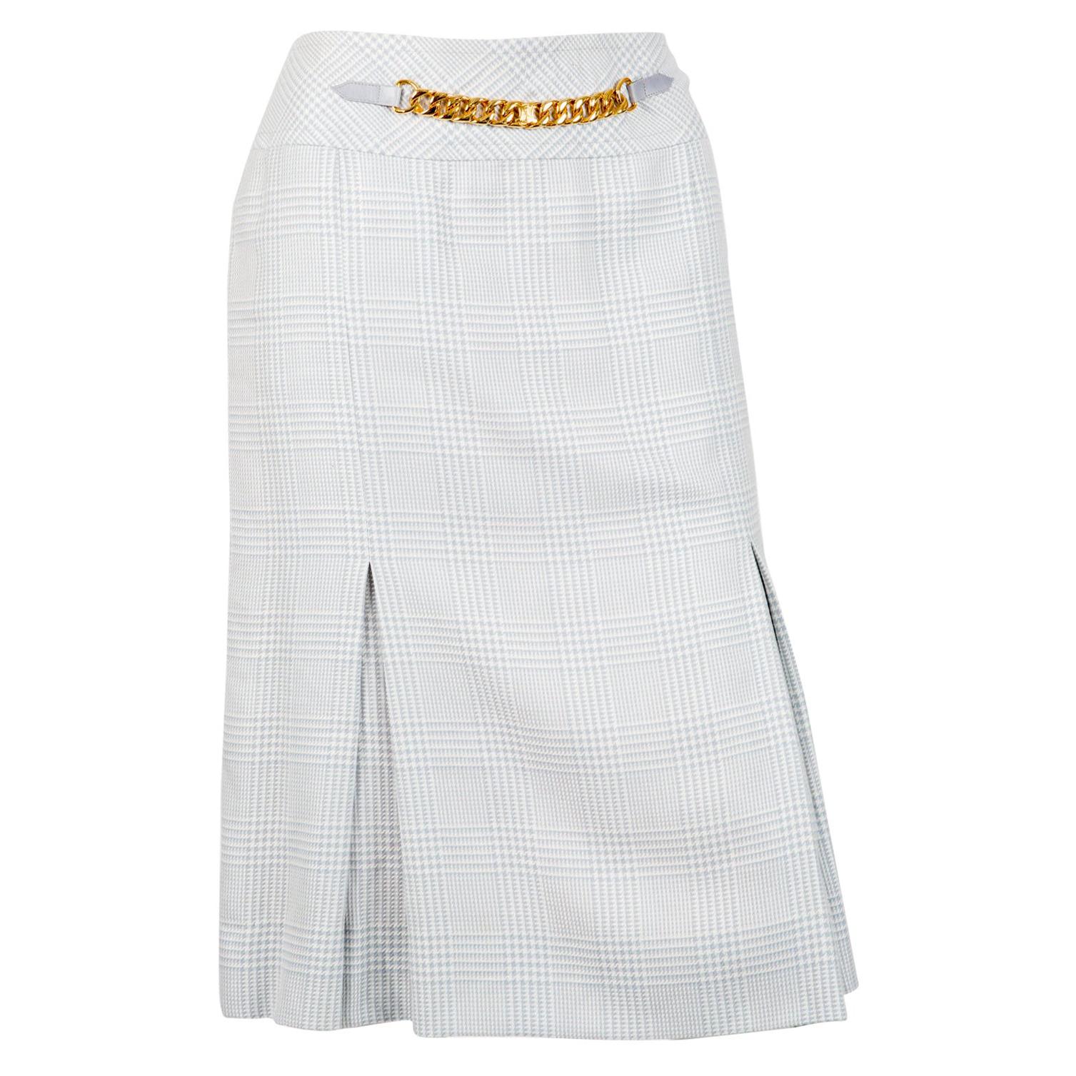 THE BLUE STRIPES CELINE SKIRT