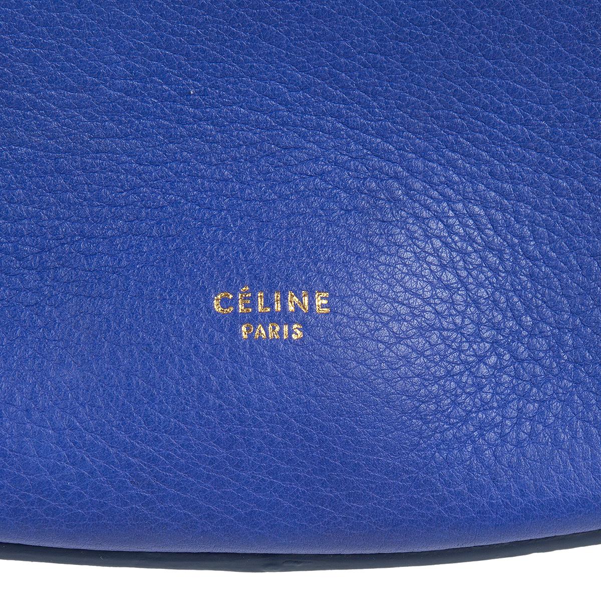 CELINE Indigo HOBO LARGE Shoulder Bag Supple Calf leather 1