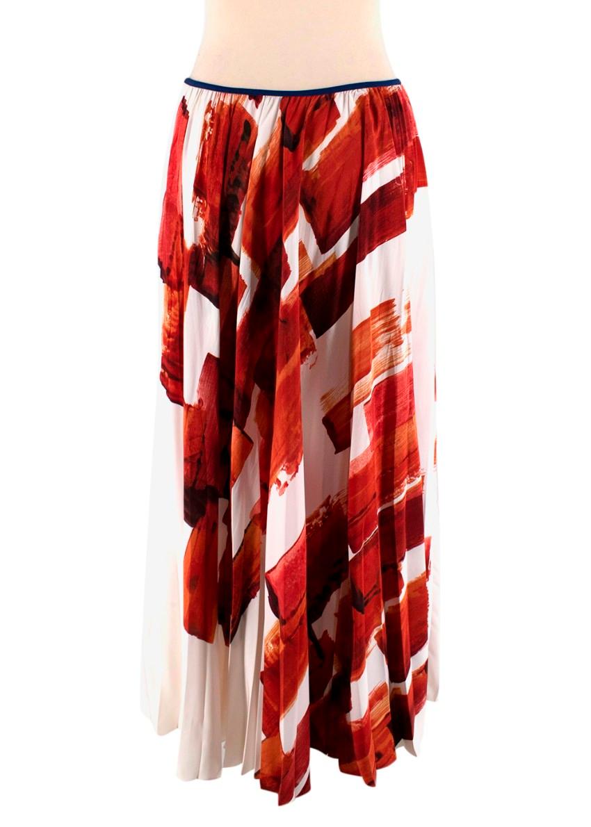 mulberry silk skirt