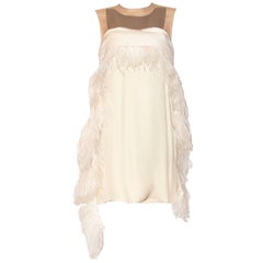 Celine Ivory Silk and Dress SS 13