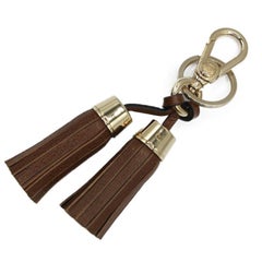 Celine Key Ring in Leather