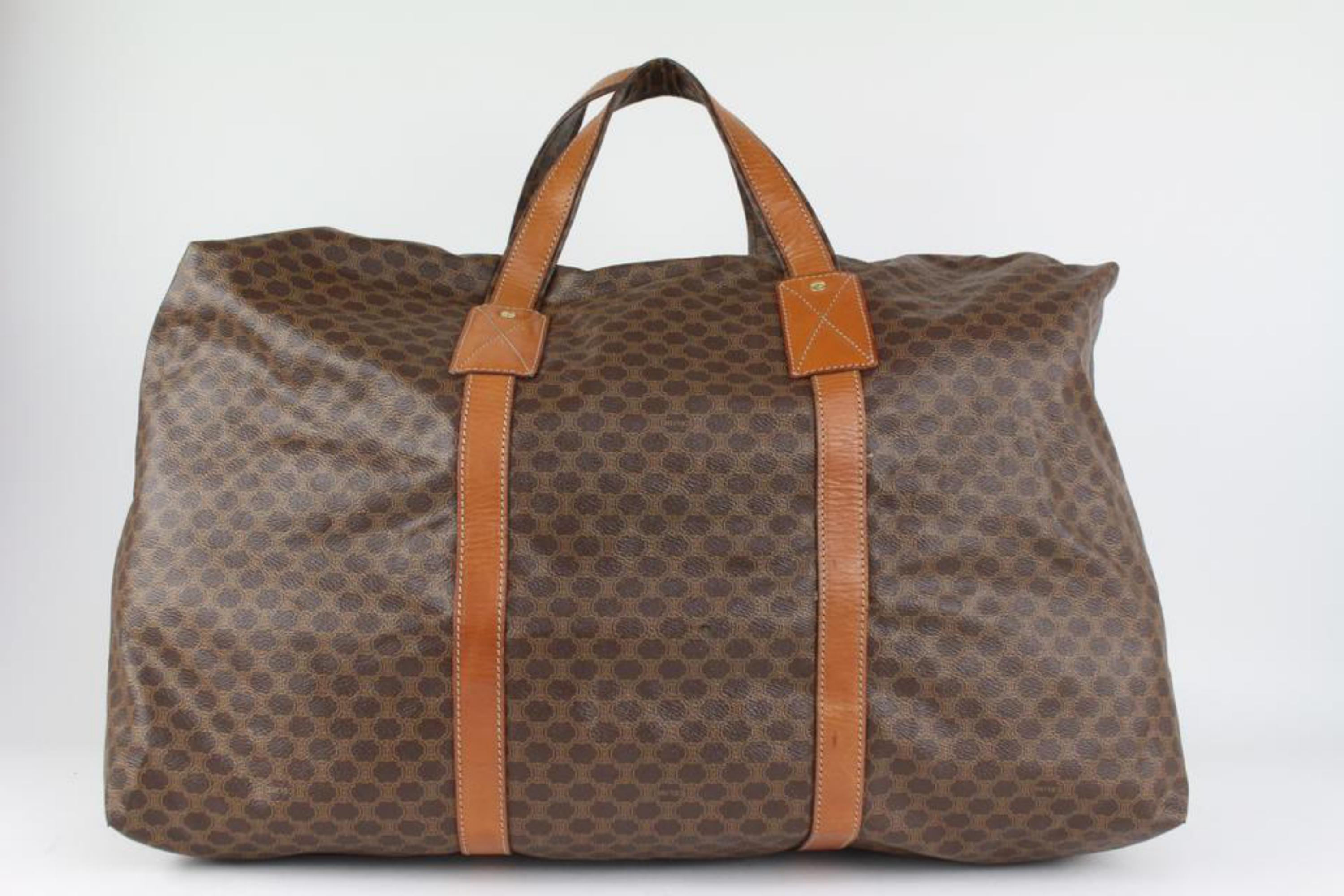 Céline Large Monogram Macadam Monogram Travel Duffle 4CL1022 7