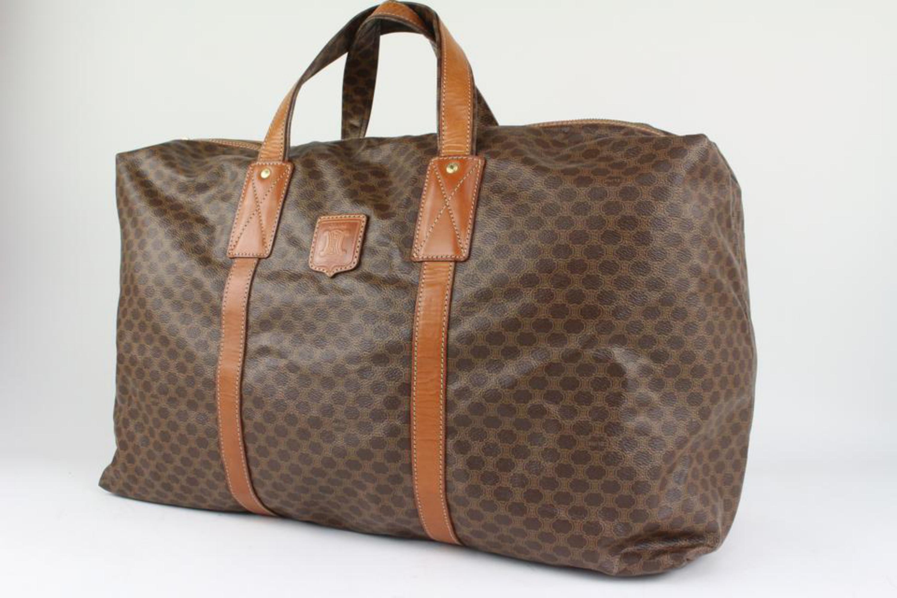 Céline Large Monogram Macadam Monogram Travel Duffle 4CL1022 4