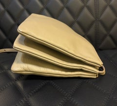 Celine Large Trio Beige Crossbody Bag