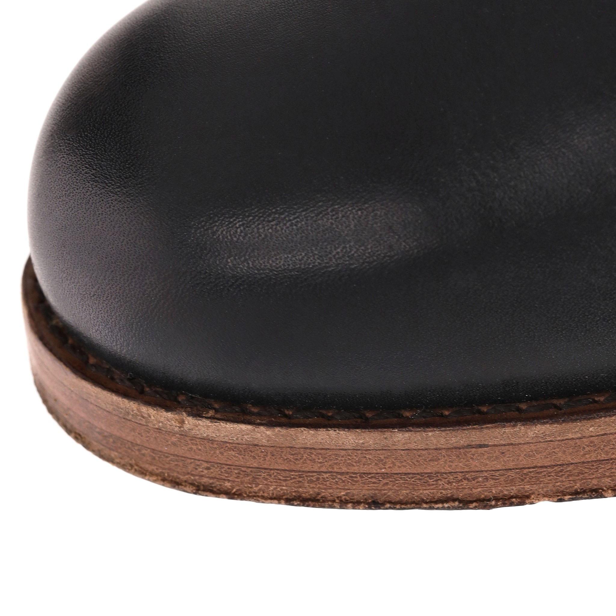 Celine Leather Ankle Boots For Sale 4