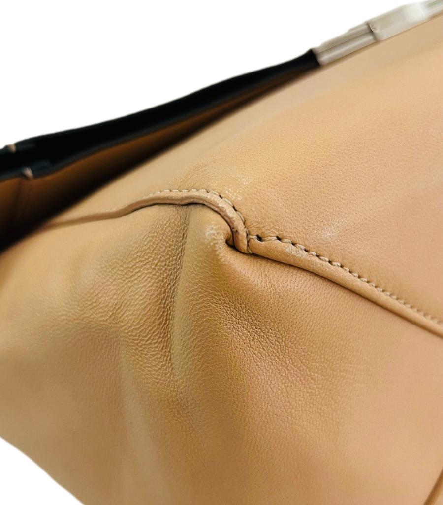 Celine Leather Fold-Over Clutch Bag 8