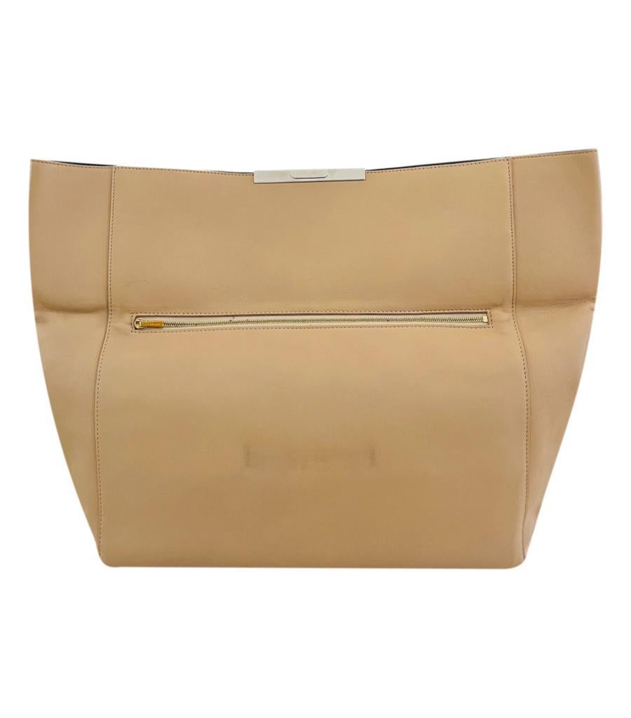 Celine Leather Fold-Over Clutch Bag 1