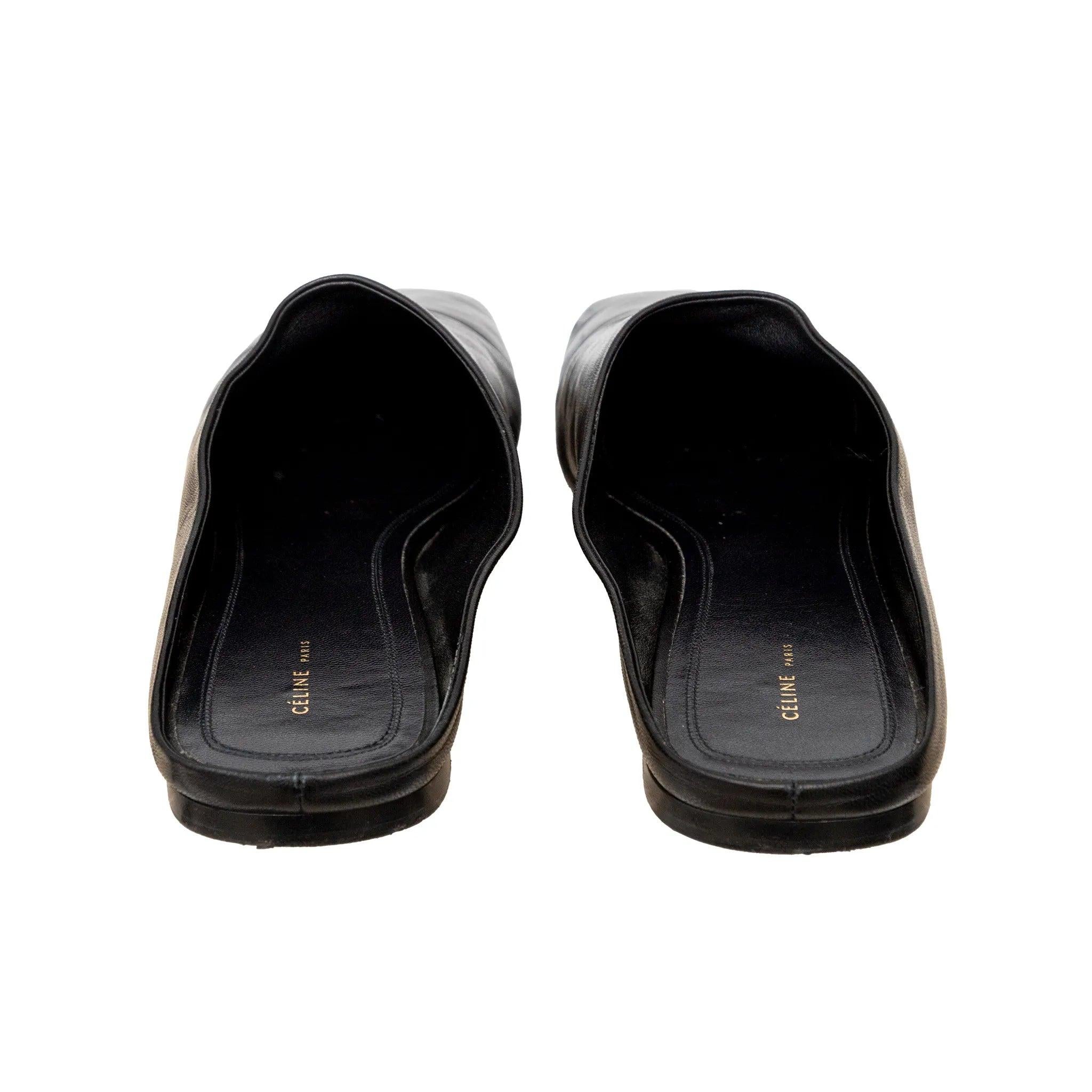 De las mujeres Mules de piel Celine - Años 10 en venta