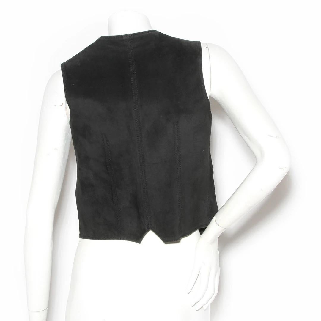 Celine Leather Vest - 2 For Sale on 1stDibs | celine vest