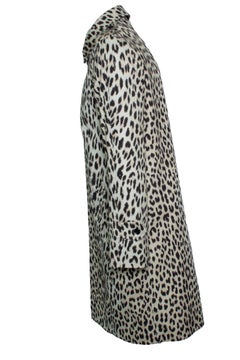 Celine, Leopard print trench coat