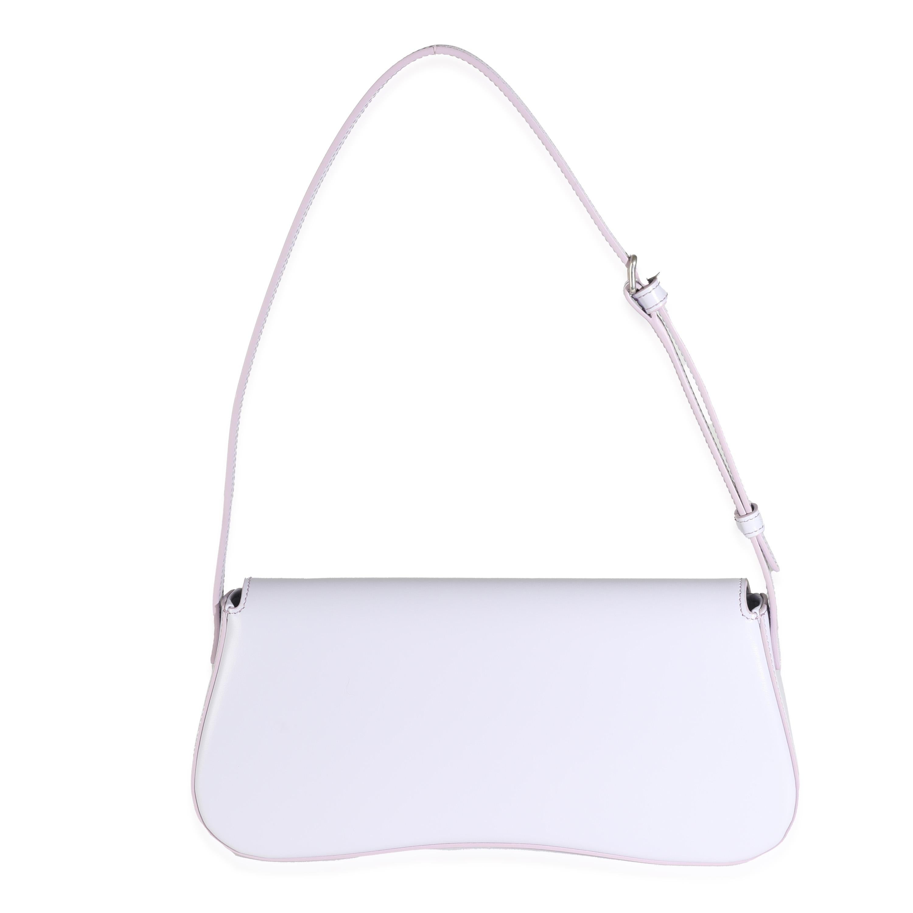 Listing Title: Celine Light Lavender Shiny Calfskin Medium Lola
SKU: 144277
MSRP: 3300.00 USD
Condition: Pre-owned 
Handbag Condition: Pristine
Condition Comments: Item has no indication of wear.  Final sale.
Brand: Celine
Model: Medium Lola
Origin