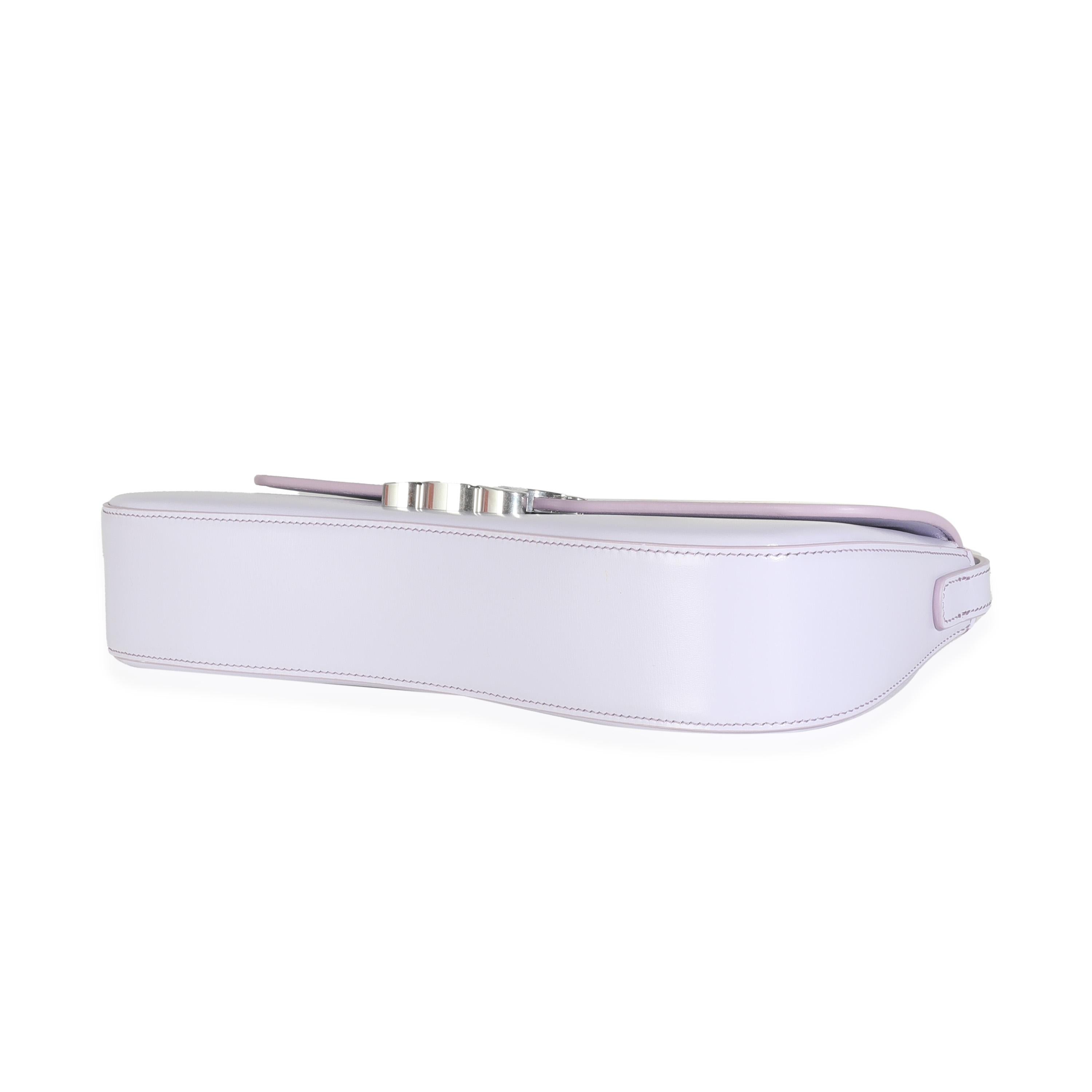 Women's or Men's Celine Light Lavender Shiny Calfskin Medium Lola