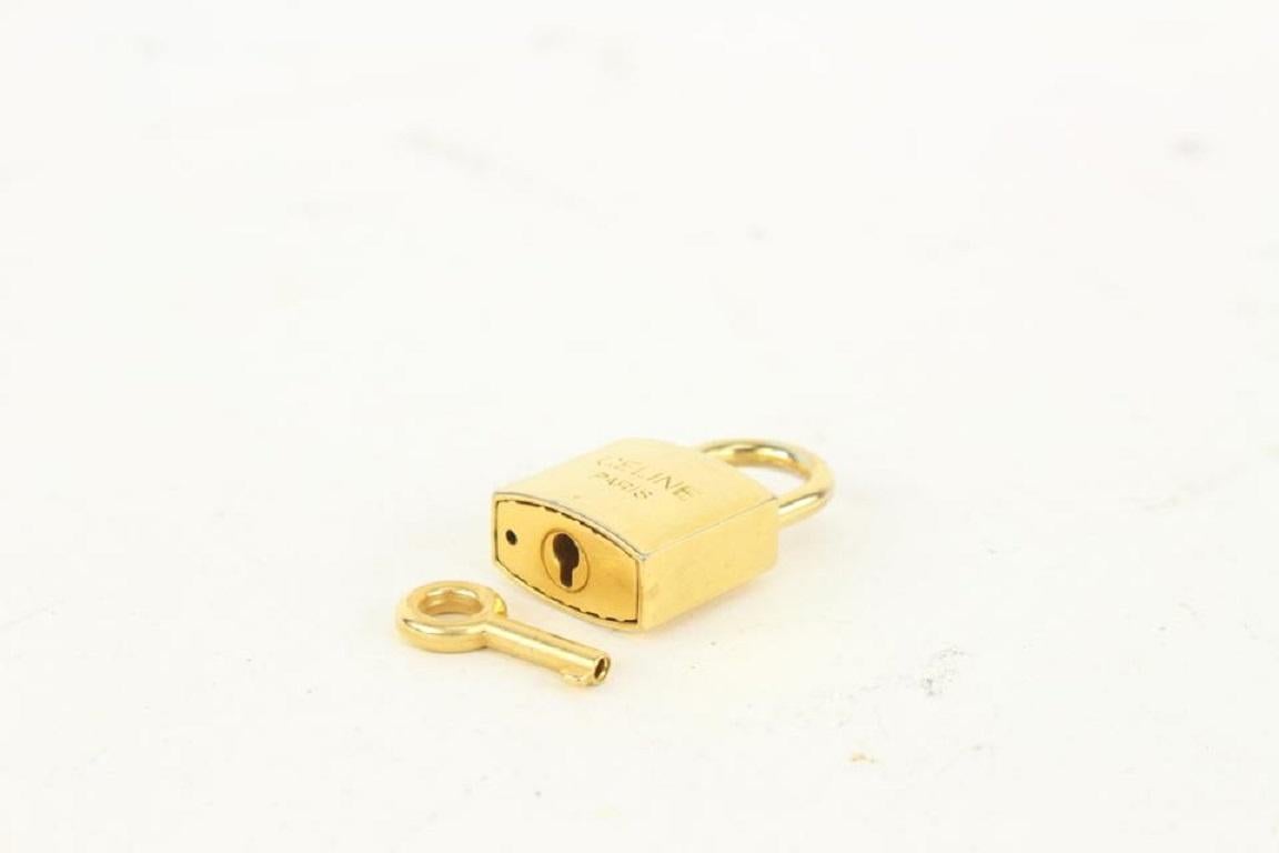 Céline Logo Padlock and Key Cadena Set 917cel11 1