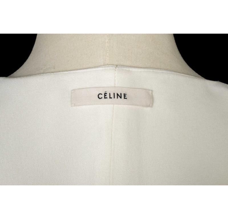 Celine Long-sleeve White Top For Sale 6