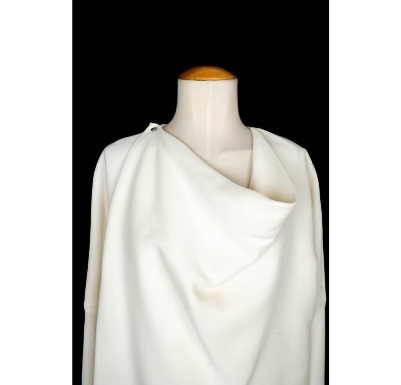 Celine Long-sleeve White Top For Sale 2