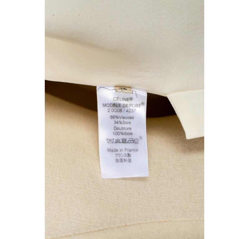 Celine Long-sleeve White Top For Sale 5