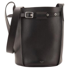 Celine Long Strap Big Bag Bucket Leather