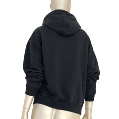 Celine Loose Fit Cotton Hoodie Sweatshirt Sz.S