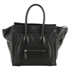 Celine Luggage Bag Grainy Leather Micro 