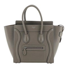 Celine Luggage Bag Grainy Leather Micro