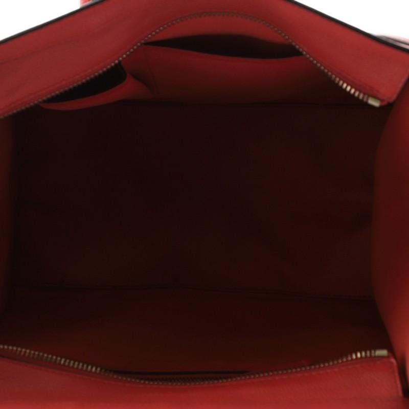 Celine Luggage Bag Grainy Leather Mini 1